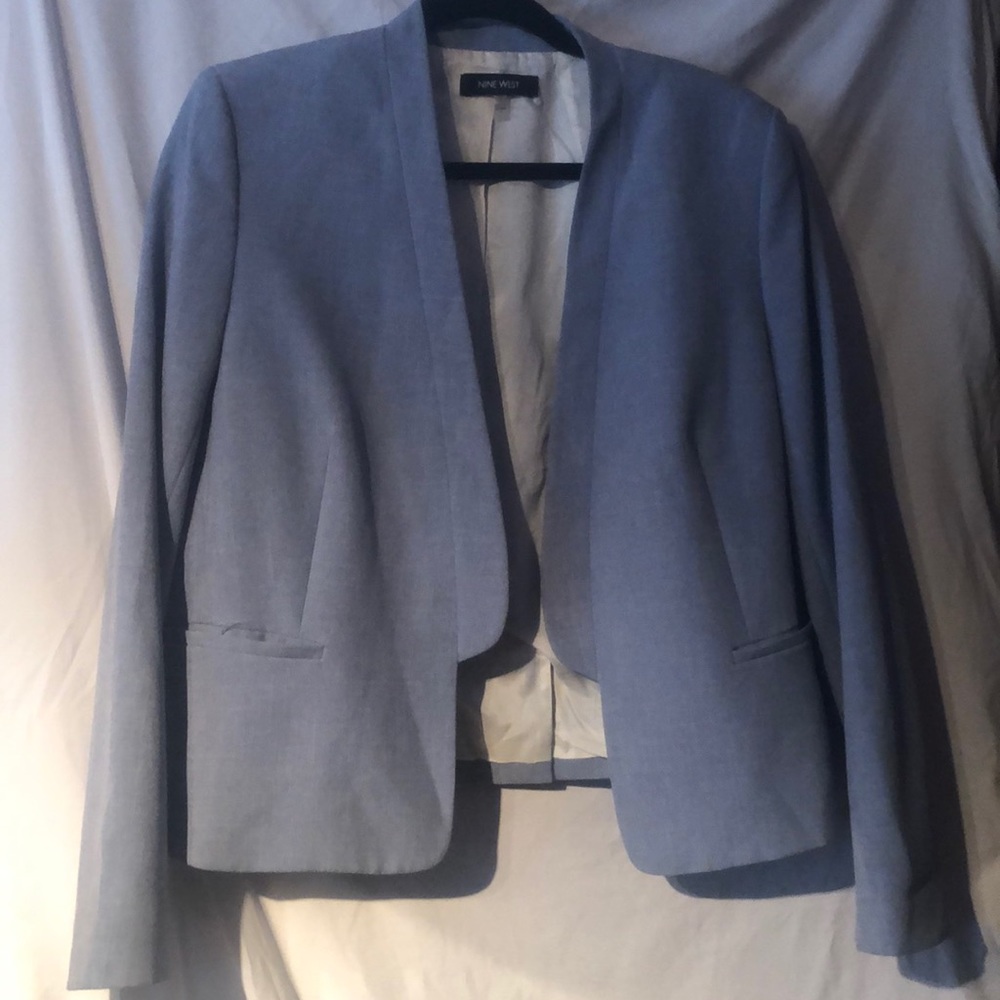 Nine West- blue blazer sz 14